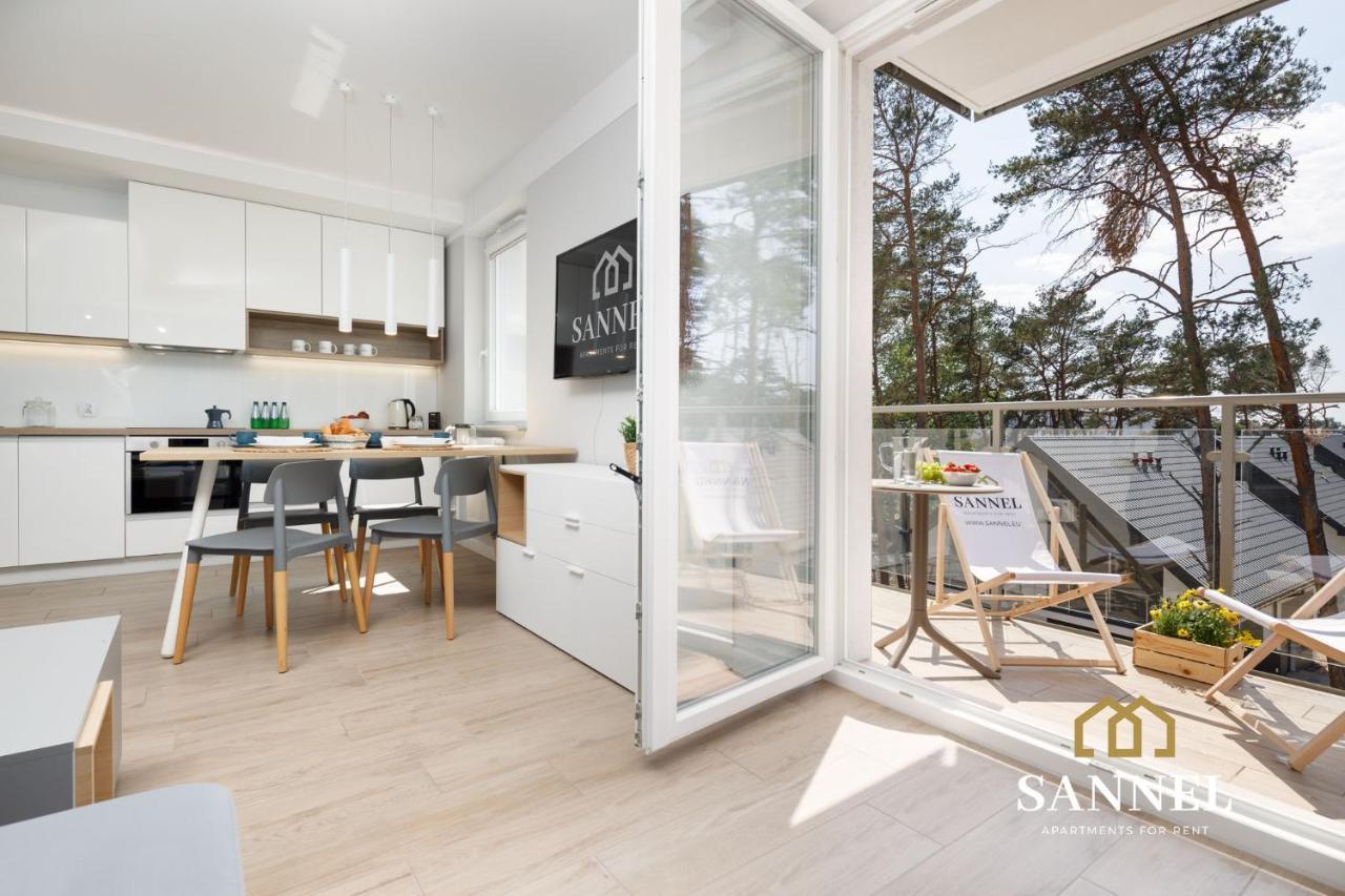 Apartament Sea Tide- Lesne Tarasy Dziwnowek-Sannel Apartments For Rent Kültér fotó
