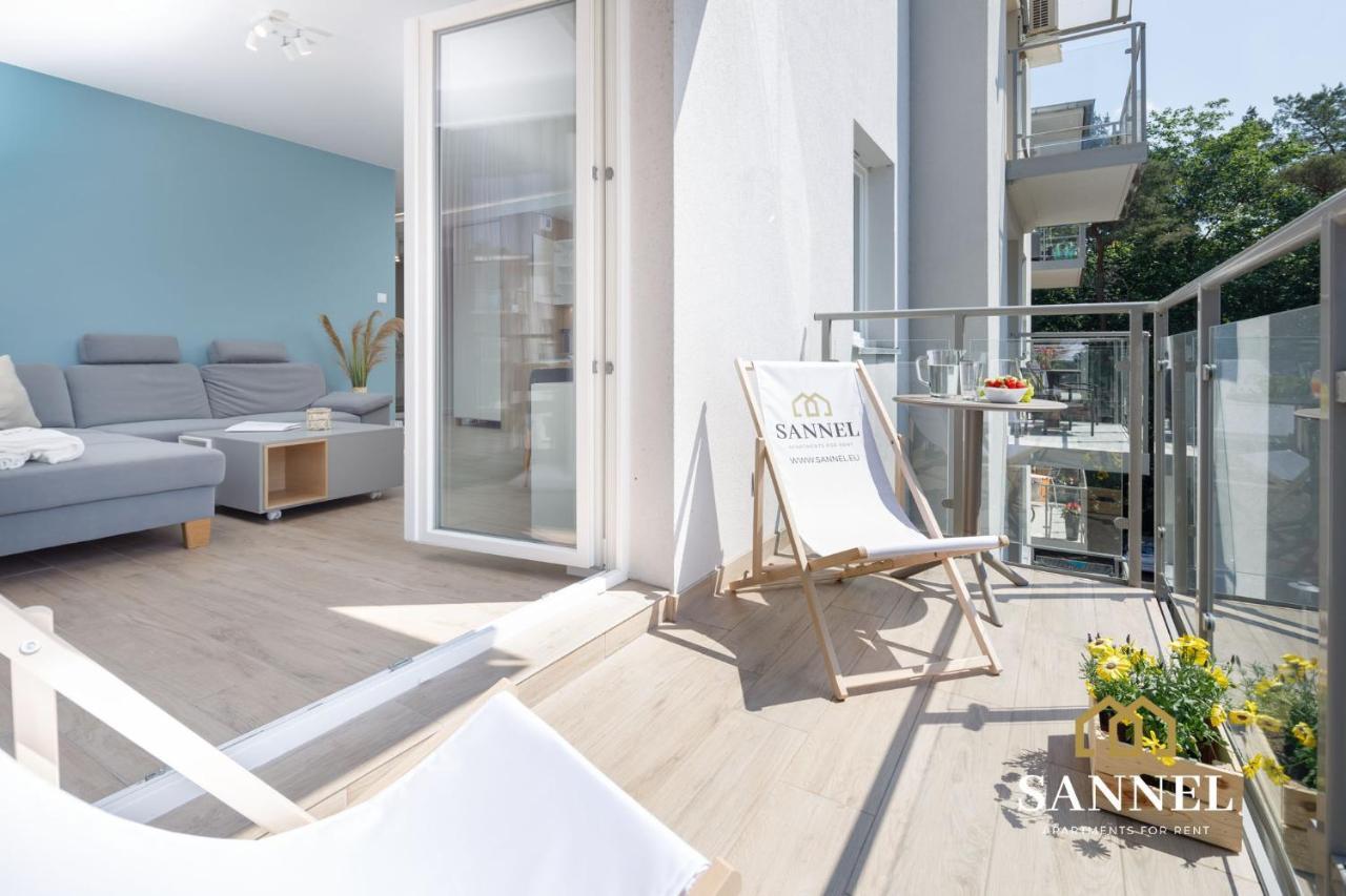 Apartament Sea Tide- Lesne Tarasy Dziwnowek-Sannel Apartments For Rent Kültér fotó